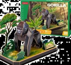 Puzzle Puzzle 3D Gorila