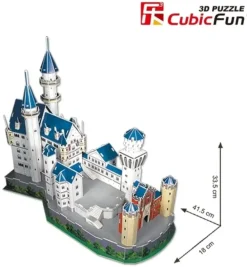 Puzzle Puzzle 3D National Geographic: Neuschwanstein