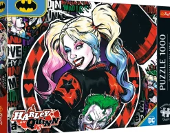 Puzzle Puzzle Premium Plus Momentos Icônicos Batman: Harley Quinn