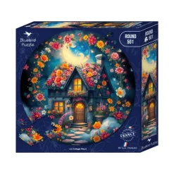 Puzzle Puzzle redondo - A casa das flores
