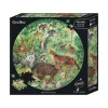 Puzzle Puzzle redondo - Gatos tigres na selva