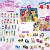 Puzzle Puzzle 4v1 Superpack Disney Princess - quebra-cabeça, pexeso, dominó