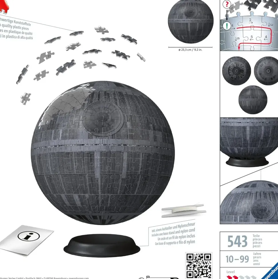 Puzzle Puzzleball Star Wars: Estrela da Morte