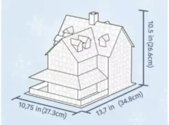 Puzzle Quebra-cabeça 3D - Casa de Natal