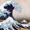 Puzzle Quebra-cabeça 3D Hokusai: Grande Onda de Kanagawa