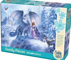 Puzzle Quebra-cabeça da Família: Dragão de Gelo