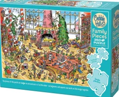 Puzzle Quebra-cabeça da família: Elfos no trabalho