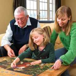 Puzzle Quebra-cabeça de família: Newsom: Santa Lucky Stocking