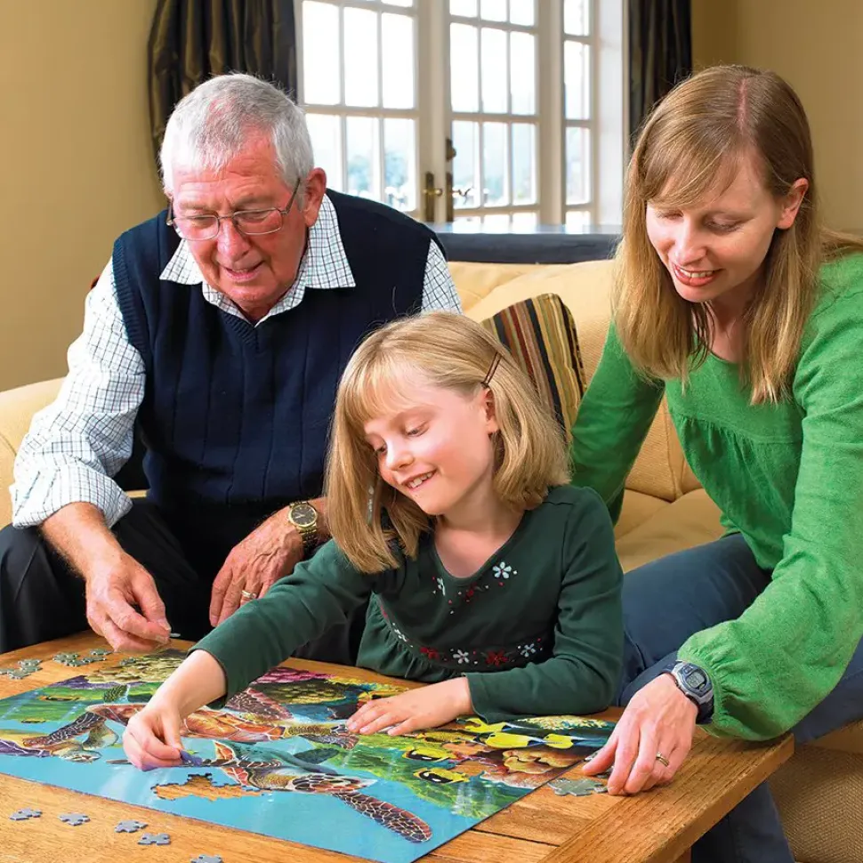 Puzzle Quebra-cabeça de família: corrente de Molokini