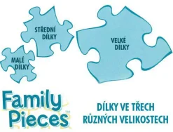 Puzzle Quebra-cabeça de família: amor de cachorro 350 peças