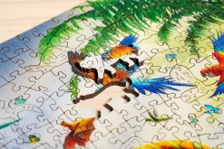 Puzzle Quebra-cabeça de madeira: Tigre da Selva