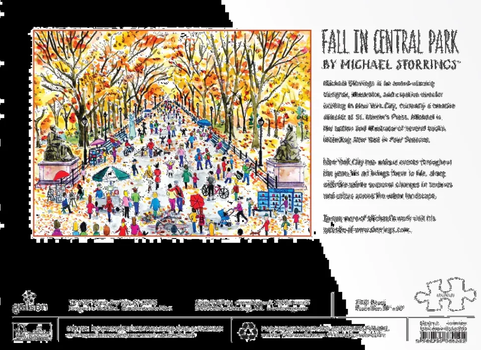 Puzzle Queda no Central Park