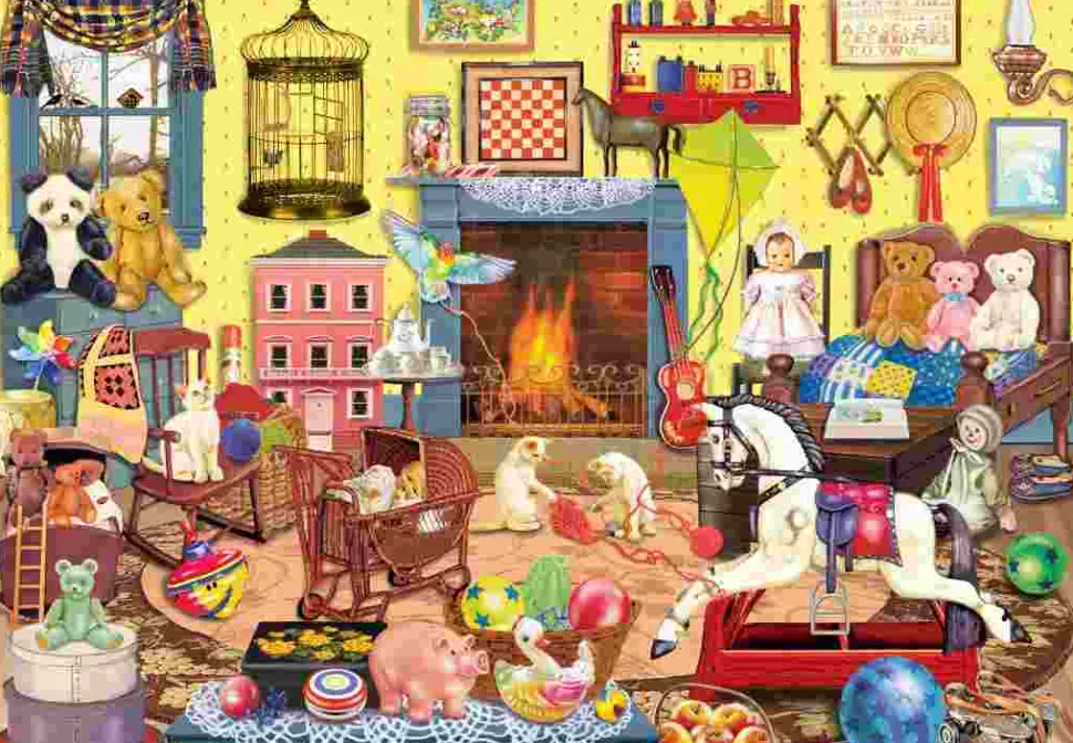 Puzzle Quem deixou a porta da gaiola aberta