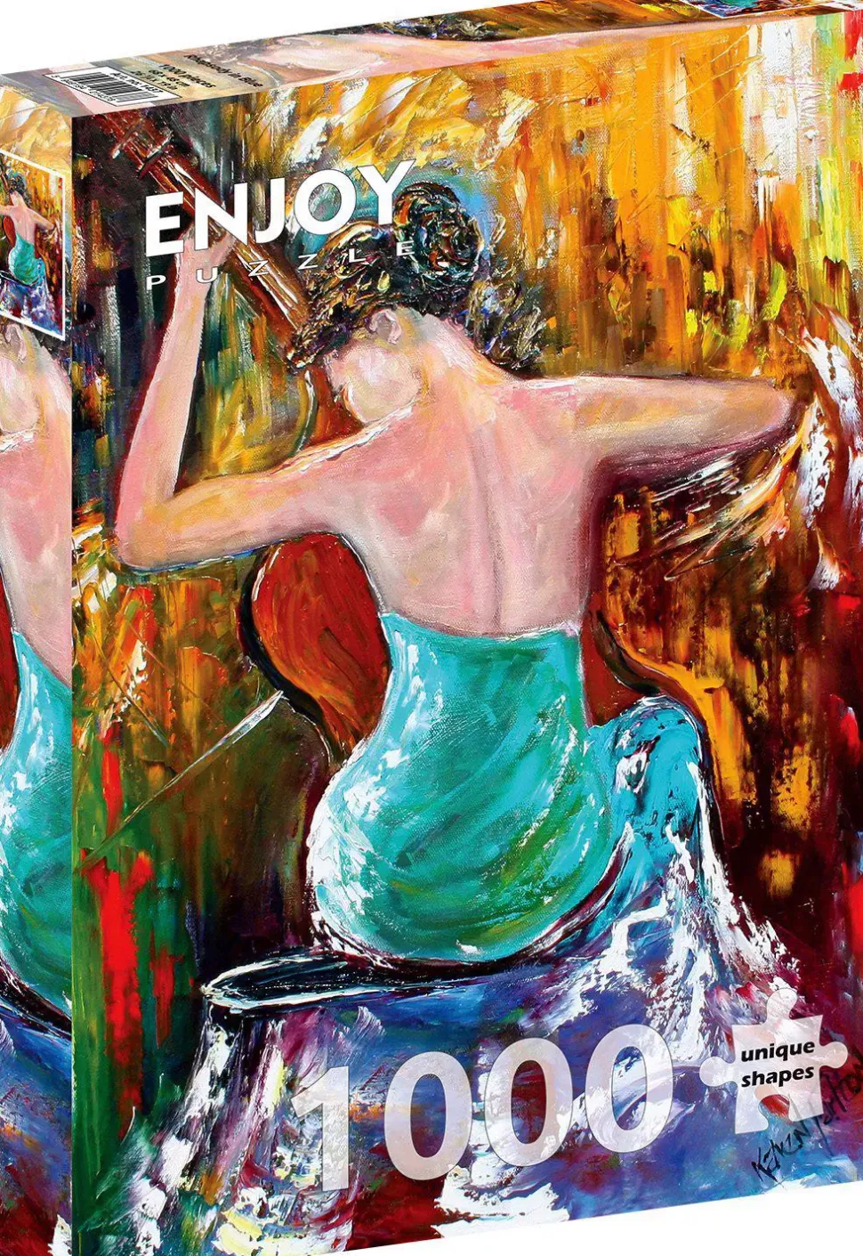 Puzzle Rapsódia em azul