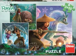 Puzzle Raya e amigos 3x55