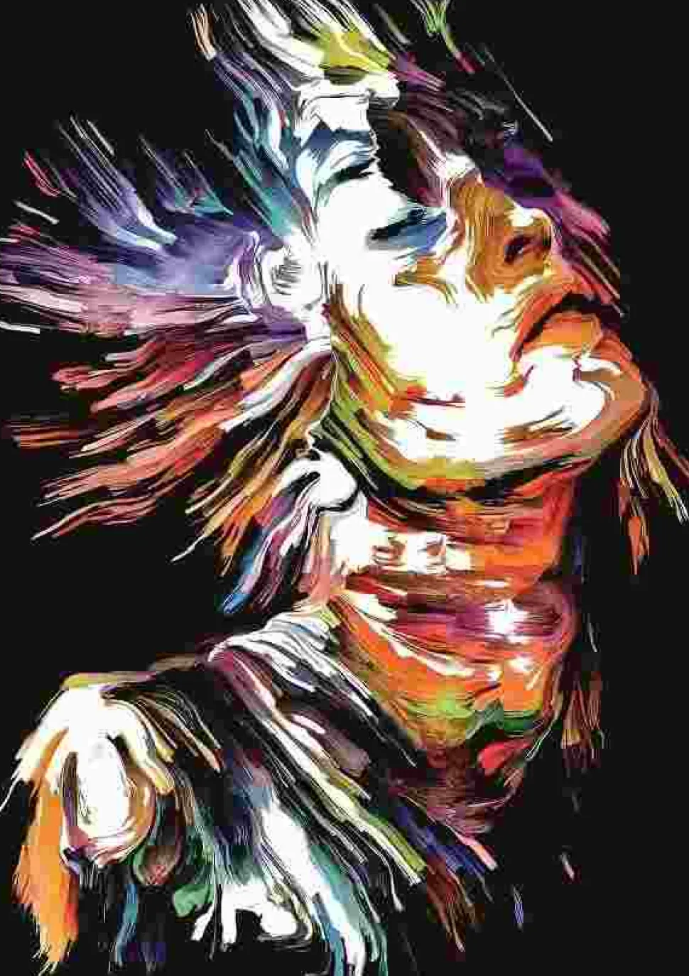 Puzzle Retrato de Cores