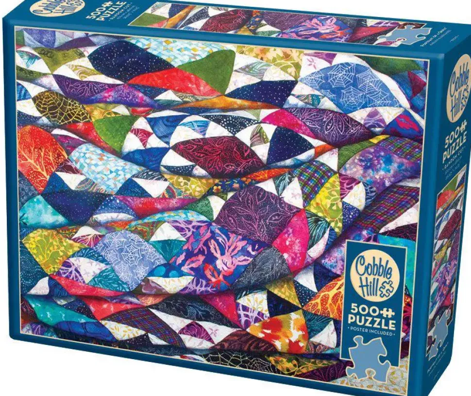 Puzzle Retrato de uma colcha