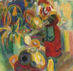 Puzzle Robert Delaunay - Mulher portuguesa alta, 1915