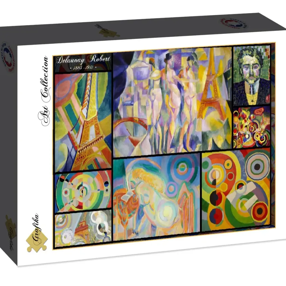 Puzzle Robert Delaunay: colagem