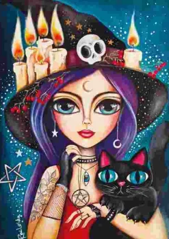 Puzzle Romi Lerda: Bruxa Doce