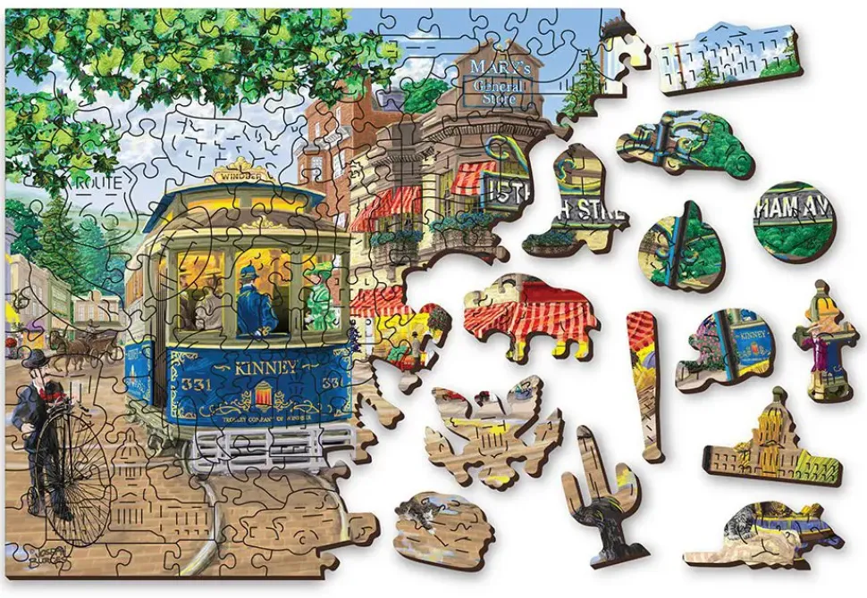 Puzzle Rua vitoriana 400