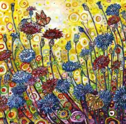 Puzzle Sally Rich: Cornflowers