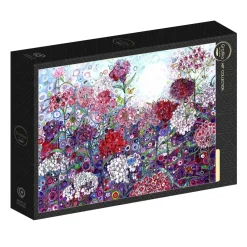 Puzzle Sally Rich: Sweet William com borboletas