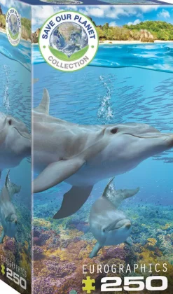 Puzzle Salve o Planeta - Golfinhos