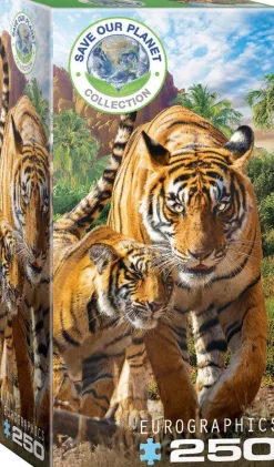 Puzzle Salve o Planeta - Tigres