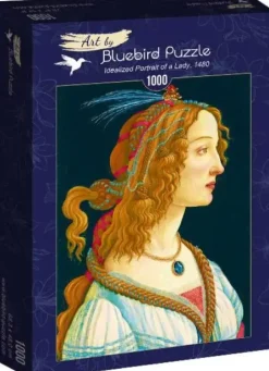Puzzle Sandro Botticelli: Retrato Idealizado de Uma Senhora, 1