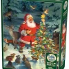 Puzzle Santas Tree