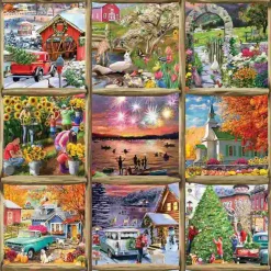 Puzzle Sazonal Nine Square