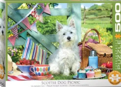 Puzzle Scottie Dog Picnic