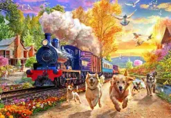 Puzzle Seguindo o trem