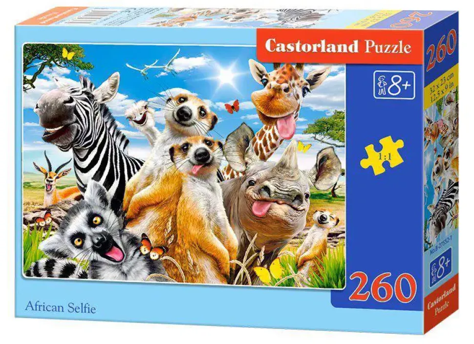 Puzzle Selfie africana