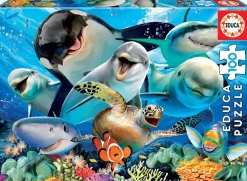 Puzzle Selfie subaquático