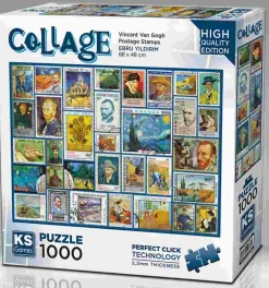 Puzzle Selos postais - Gogh