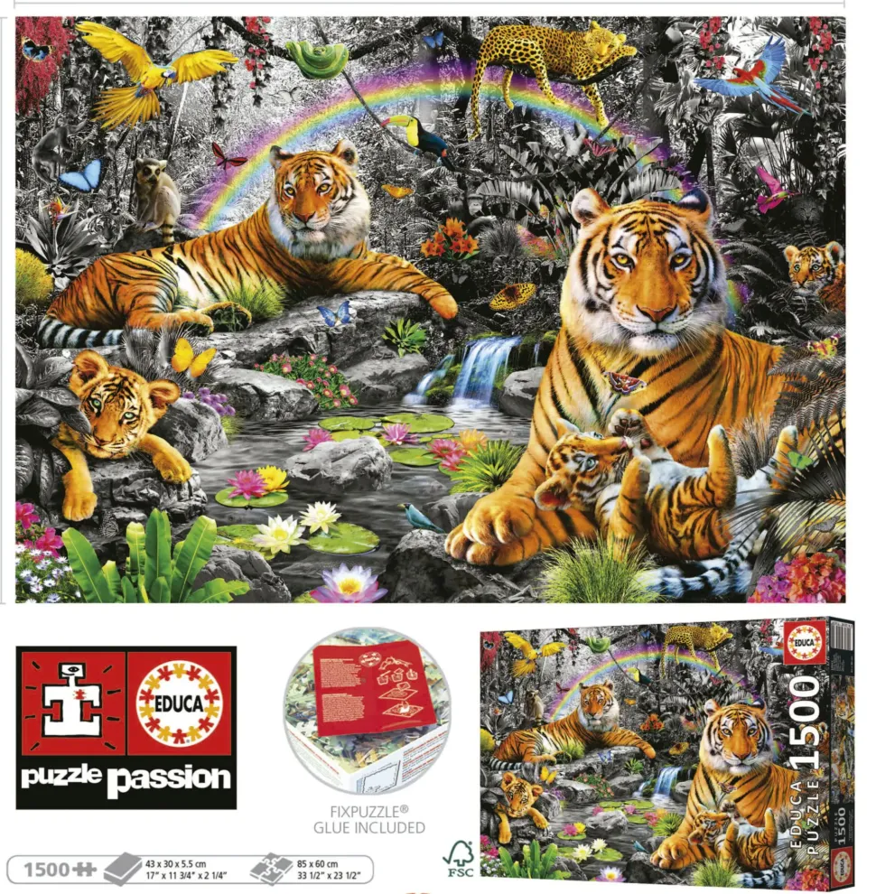Puzzle Selva brilhante