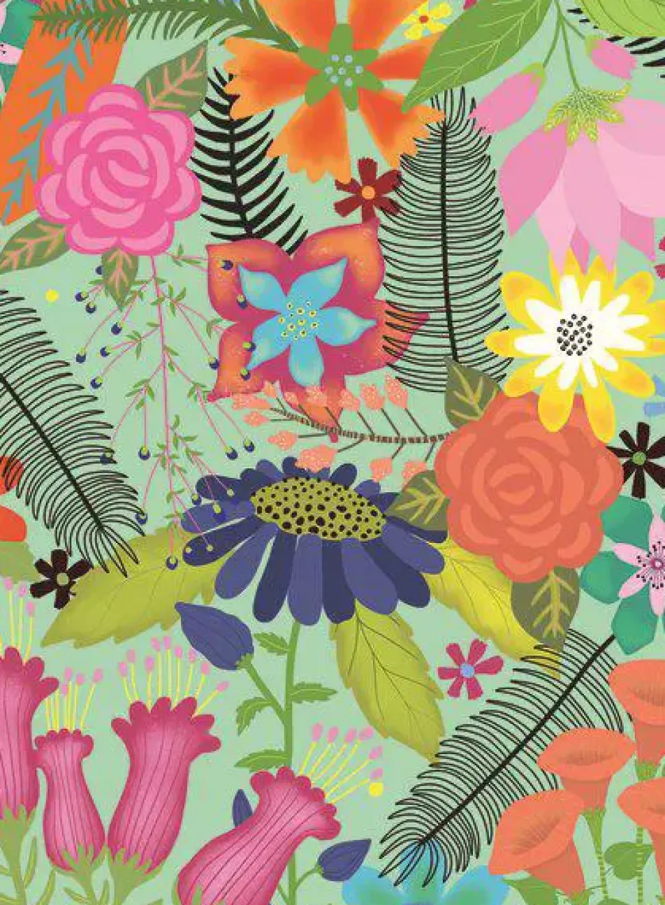 Puzzle Selva de flores