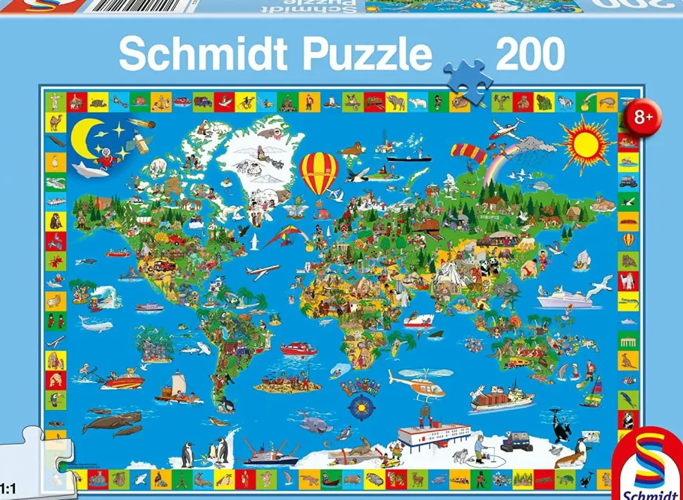 Puzzle Seu mundo maravilhoso