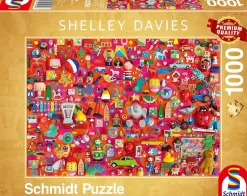 Puzzle Shelley: brinquedos antigos