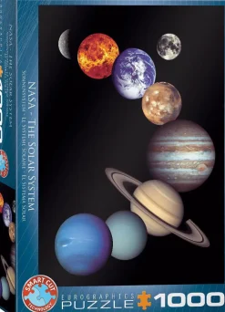 Puzzle Sistema solar - planetas e lua