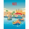 Puzzle Sonhos de férias em Malta