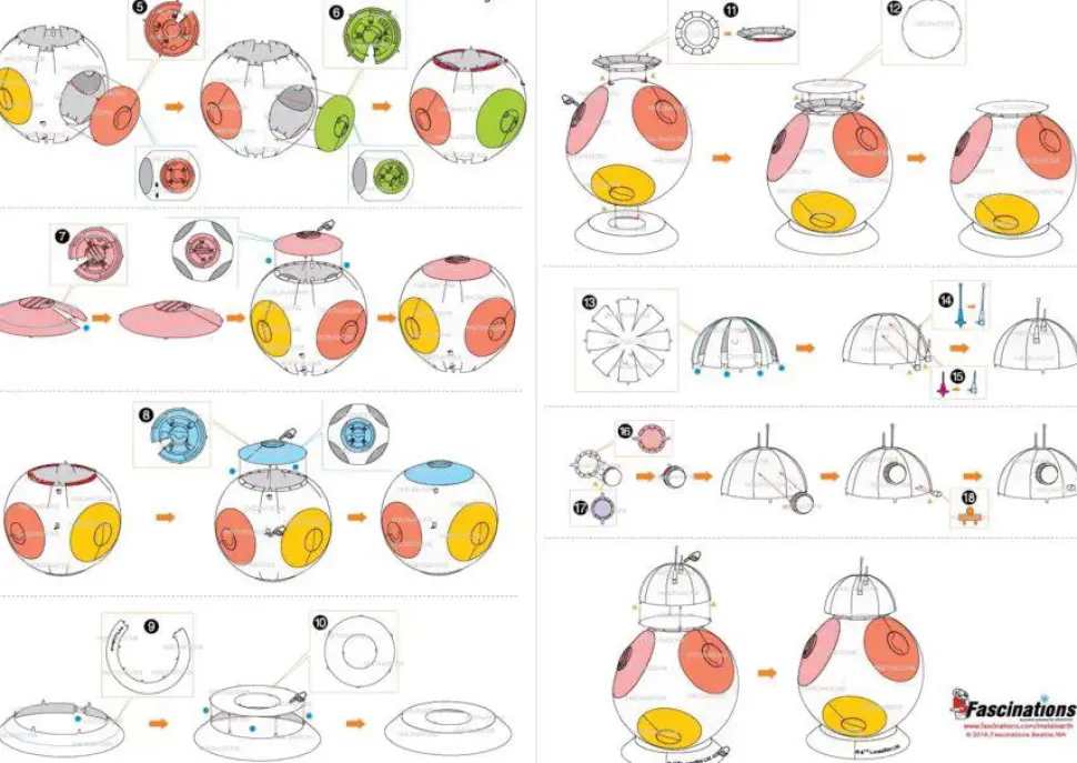 Puzzle Star Wars: BB-8 3D