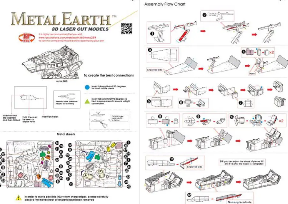 Puzzle Star Wars: Primeira Ordem Snowspeeder 3D