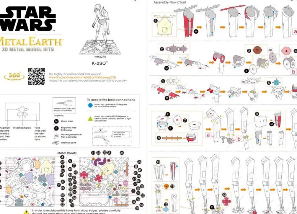 Puzzle Star Wars Rogue One: K-2SO 3D
