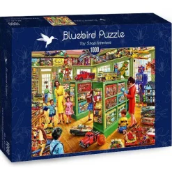 Puzzle Steve Crisp: interiores de lojas de brinquedos