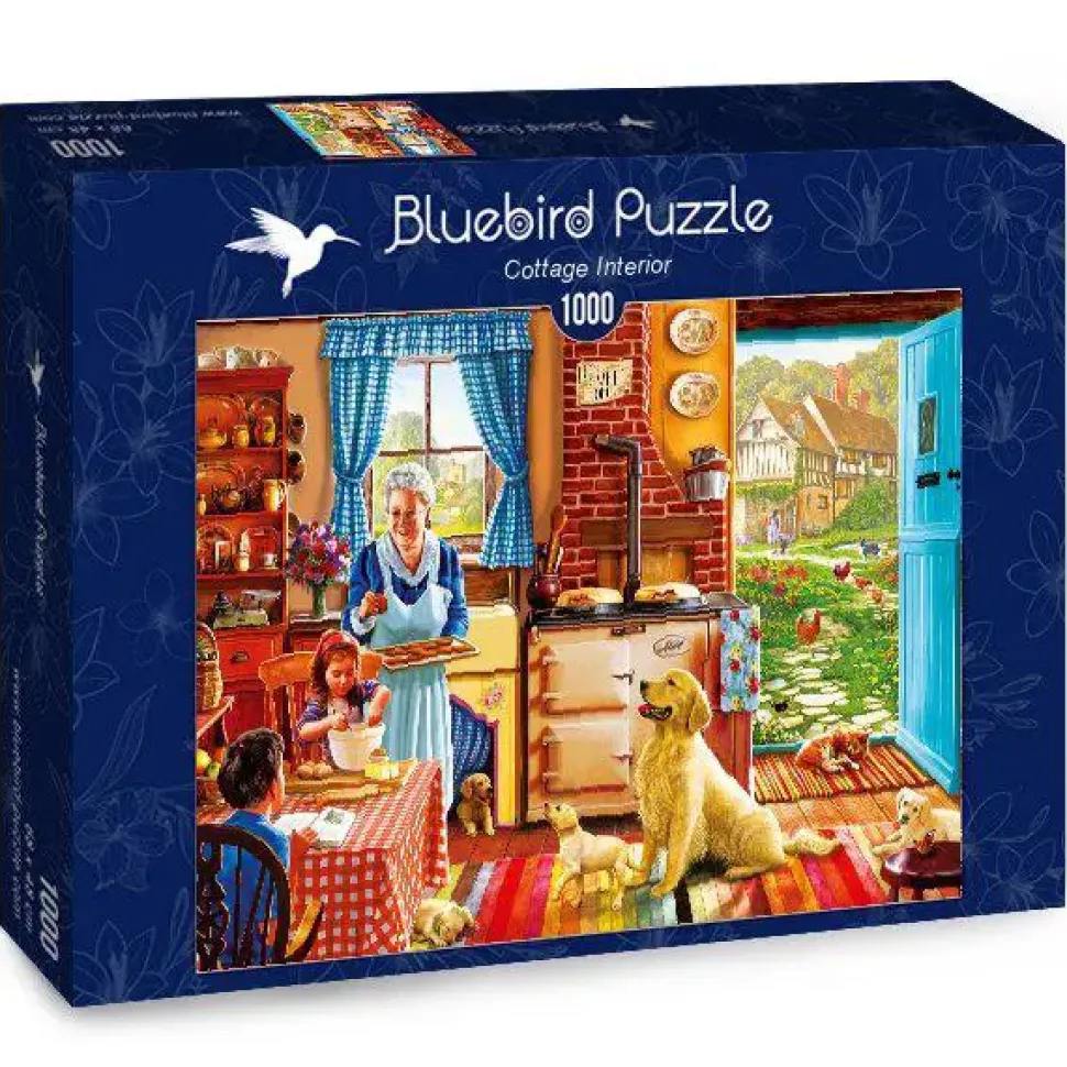 Puzzle Steve Crisp: interior da casa de campo