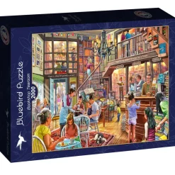 Puzzle Steve Crisp: Livraria Tearoom