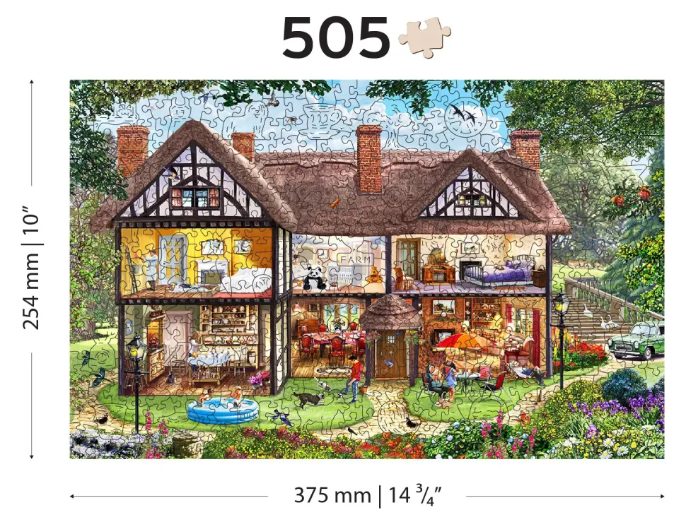 Puzzle Steve Crisp: Seasons House Summer 505